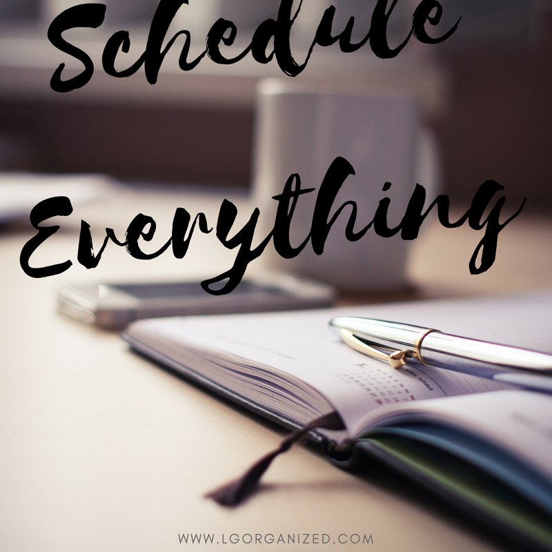 Schedule Everything