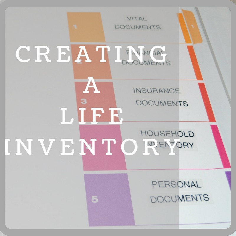 Creating a Life Inventory (1)